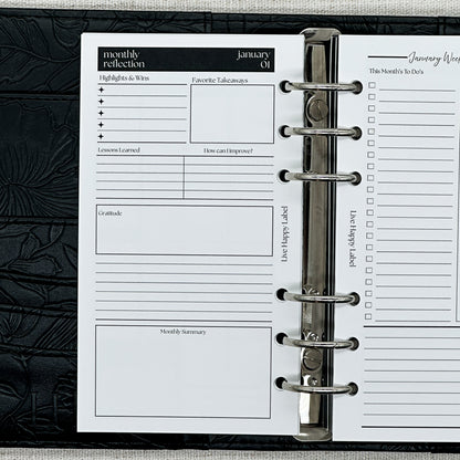 2027 Foundations Planner *Inserts Only* | Personal 6-Hole Ringbound