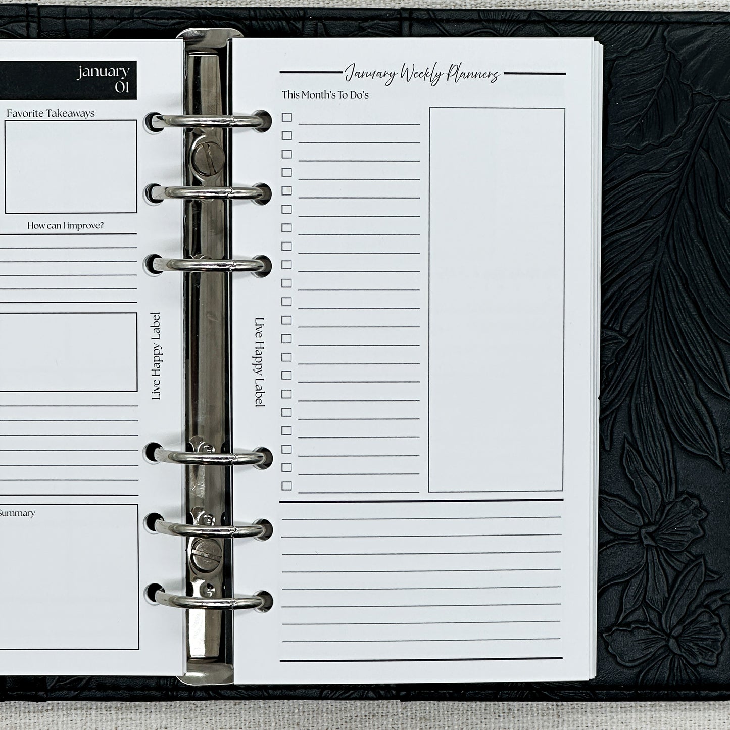 2027 Foundations Planner *Inserts Only* | Personal 6-Hole Ringbound