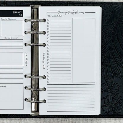 2027 Foundations Planner *Inserts Only* | Personal 6-Hole Ringbound