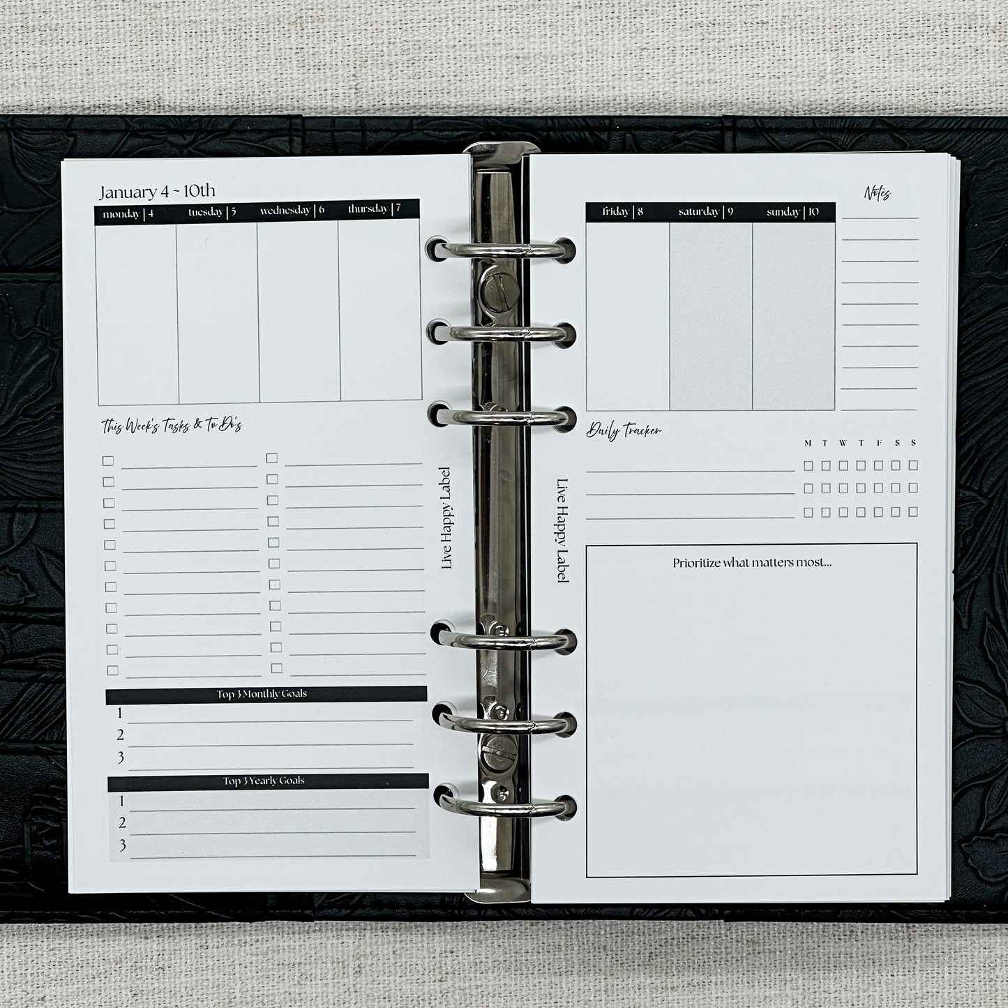 2027 Foundations Planner *Inserts Only* | Personal 6-Hole Ringbound