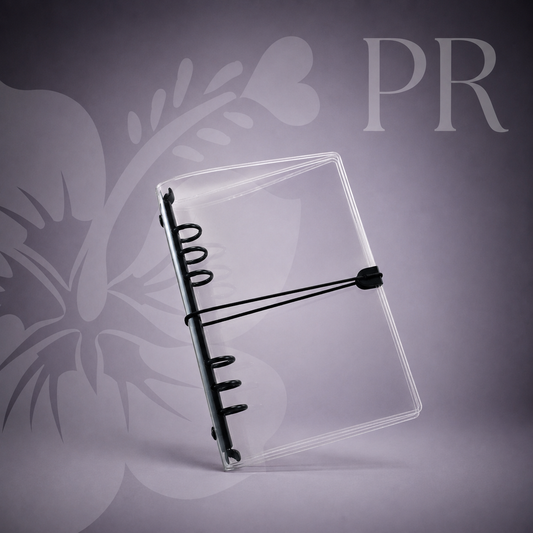 Clear Vinyl Planner Cover | Personal 6-Ring Binder