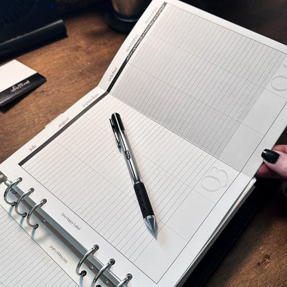 2026 Fold-Out Yearly Calendar | A5, 6-ring