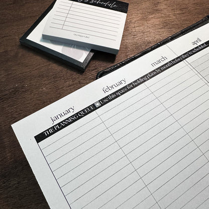 2026 Fold-Out Yearly Calendar | A5, 6-ring