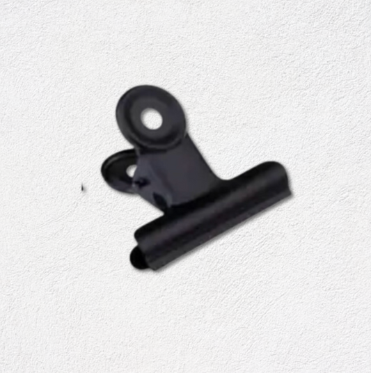 Mini Bulldog Clips - Black