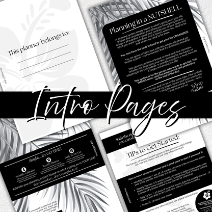 Undated "Time Block" FOUNDATIONS Essentials Bundle | A5, 6-ring Punch