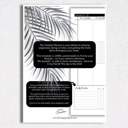 2025/2026 Dated "Vertical" FOUNDATIONS Planning Essentials Bundle | A5, 6-ring Punch