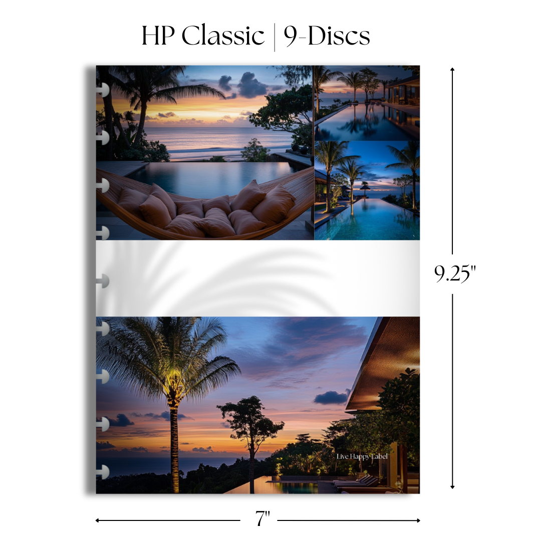 "Bali Sunset" Dashboard & Cover