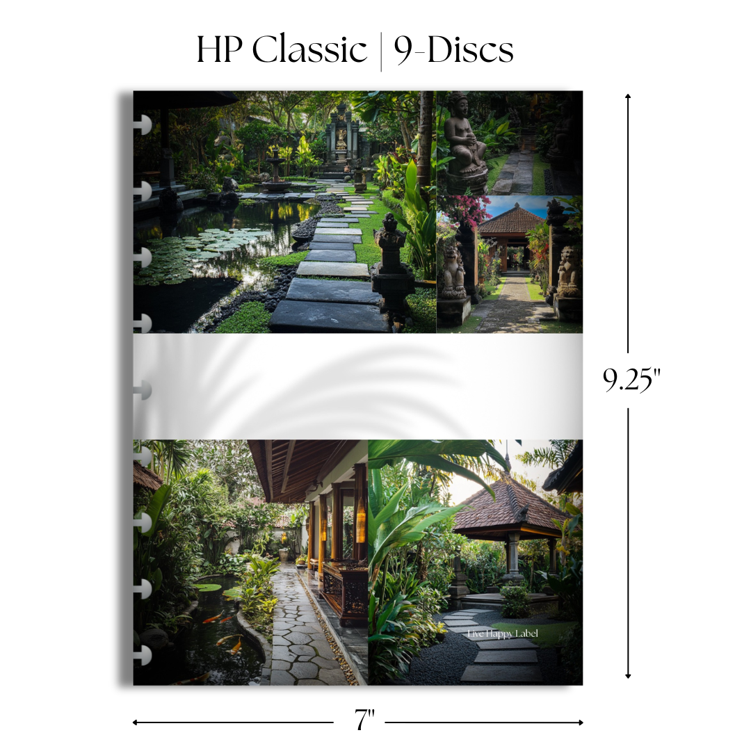 "Bali Gardens" Dashboard & Cover
