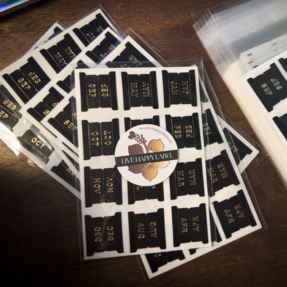 Monthly Tab Dividers