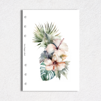 Tropical Haze Dashboards & Covers | Set of 5 | A5, 6-Ring Punch