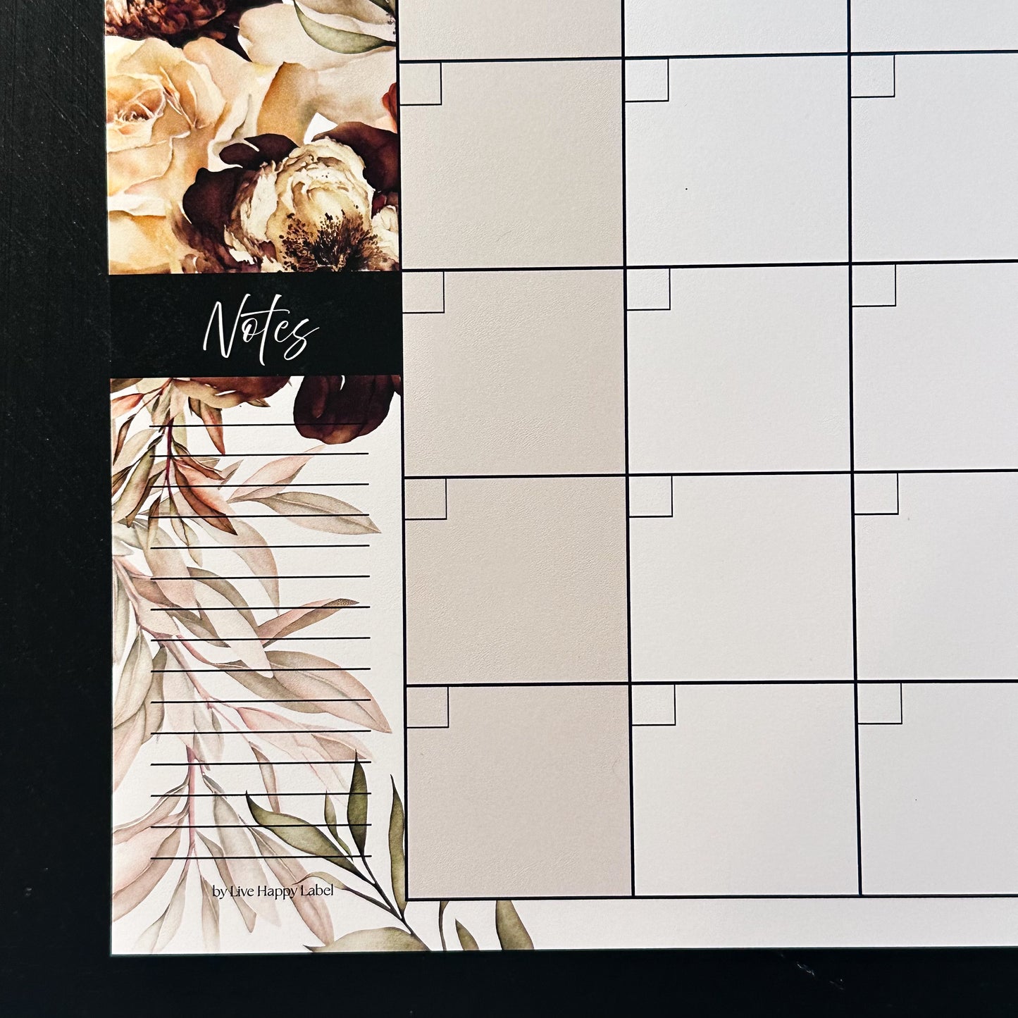 The Monthly Plan – Oversized Monthly Wall, Desk & Fridge Calendar | Lana Collection