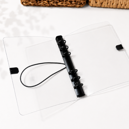 Clear Vinyl Planner Cover | Personal WIDE 6-Ring Binder