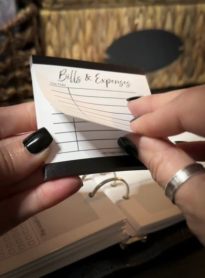 Bills & Expenses | Functional Sticky Notes | 3" x 3"