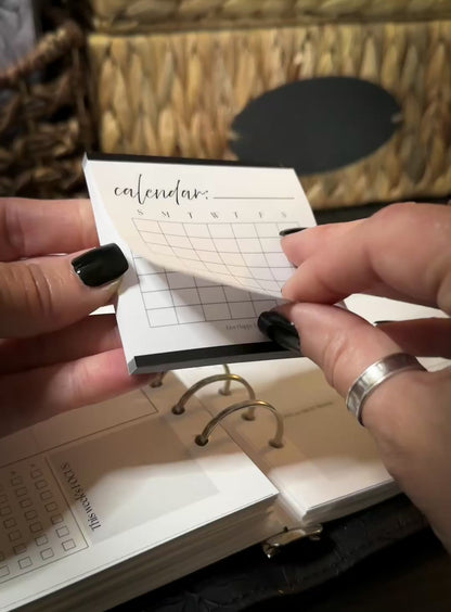 Calendar | Functional Sticky Notes | 3" x 3"