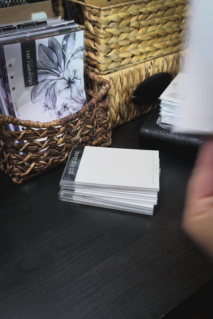 "Get Sh!t Done" Notepad ~ 4" x 6"